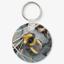 Resting Bee Key Chain keychains