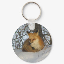 Resting Fox keychains by MuseMagic Resting Fox keychains