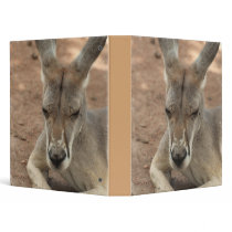 Resting Kangaroo Binder