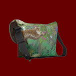 Resting Leopard in Jungle Rickshaw Messenger Bag messenger bags
