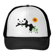 Resting Panda. Trucker Hats