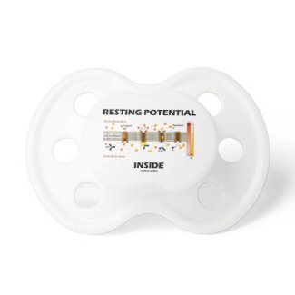 Resting Potential Inside (Sodium-Potassium Pump) Baby Pacifier