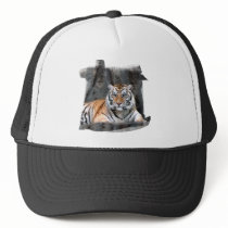 Resting Tiger Hat by buffaloworks Resting Tiger Hat
