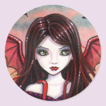 Restless Dusk Vampire Fairy Stickers