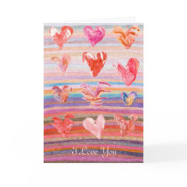 Restless Hearts Card cards