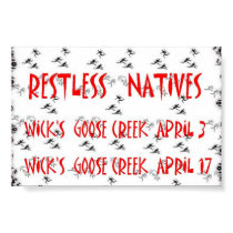 Restless Natives at Wick's Pizza April 2004 posters by ChuckRogers Restless Natives at Wick's Pizza April 2004 posters