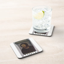 RESTORE 1 DRINK COASTERS