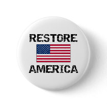 Restore America Button