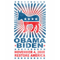 Restore America Vintage t-shirts by VoteObama Restore America Vintage t-shirts