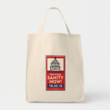 Restore Sanity Grocery bag