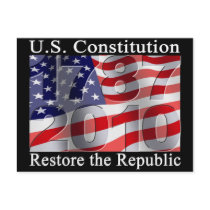 Restore the Republic postcard