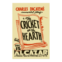 Restored Charles Dickens Cricket on the Hearth