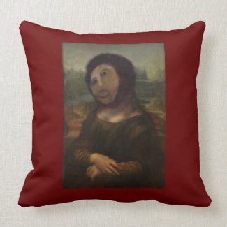 restored　Mona Lisa Pillows