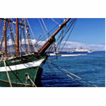 Restored Whaler, ""Carthaginian"" - Lahaina, Maui Acrylic Cut Outs