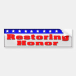 Restoring Honor Bumper Sticker