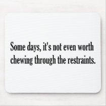 Restraints mousepads