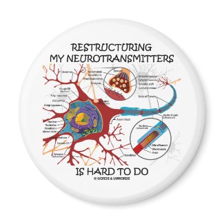 Restructuring My Neurotransmitters Is Hard To Do magnet
