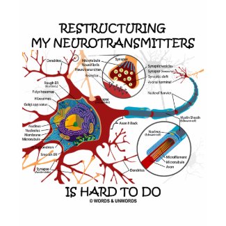 Restructuring My Neurotransmitters Is Hard To Do shirt