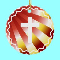 Resurrection: Empty cross ornaments
