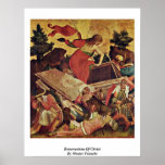 Resurrection Of Christ By Master Francke Poster