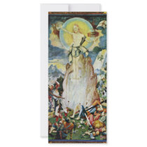 Resurrection Of Christ By Ratgeb Jerg (Best Qualit Customized Rack Card