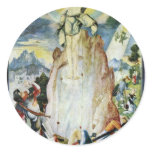 Resurrection Of Christ By Ratgeb Jerg (Best Qualit Round Sticker