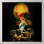 Resurrection of Christ - Poster - Black background posters