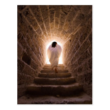Resurrection of Jesus Christ postcard