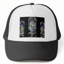 Resurrection of Jesus Stained Glass Window Hats