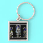 Resurrection of Jesus Stained Glass Window keychains