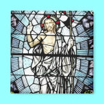 Resurrection of Jesus Stained Glass Window magnets