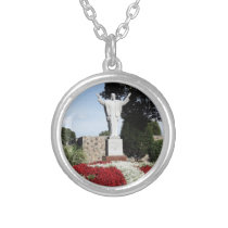 Resurrection of Jesus Statue Necklace