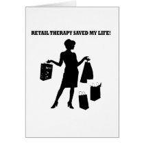 Retail therapy cards by jonnydowntown Retail therapy cards