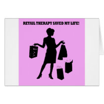 retail therapy cards by jonnydowntown retail therapy cards