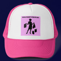 retail therapy hats