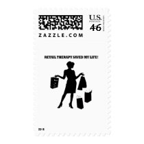Retail therapy postage by jonnydowntown Retail therapy postage