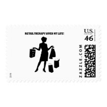 Retail therapy postage by jonnydowntown Retail therapy postage