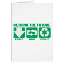 Rethink The Future, Recycle Card