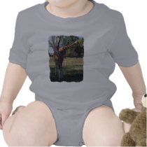 Reticulated Giraffes Baby Creeper t-shirts
