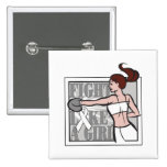 Retinoblastoma Fight Like A Girl Boxer buttons