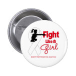 Retinoblastoma Fight Like A Girl  Knock Out buttons