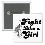 Retinoblastoma Fight Like A Girl Motto buttons