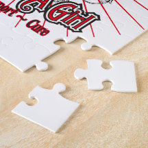 Retinoblastoma Heart I Fight Like A Girl Jigsaw Puzzles