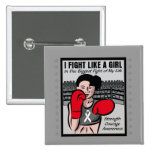 Retinoblastoma I Fight Like A Girl Battle buttons