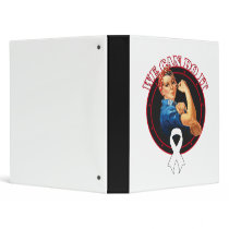 Retinoblastoma - Rosie The Riveter - We Can Do It Binders