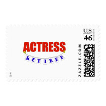 RETIRED ACTRESS postage by NotWorking RETIRED ACTRESS postage