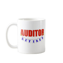 RETIRED AUDITOR MUGS