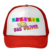 Retired Bus Driver Gifts Hats