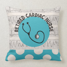 Retired Cardiac Nurse  Pillow