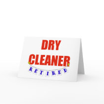 RETIRED DRY CLEANER cards